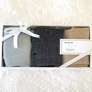 Three Pairs of Joy Socks Set